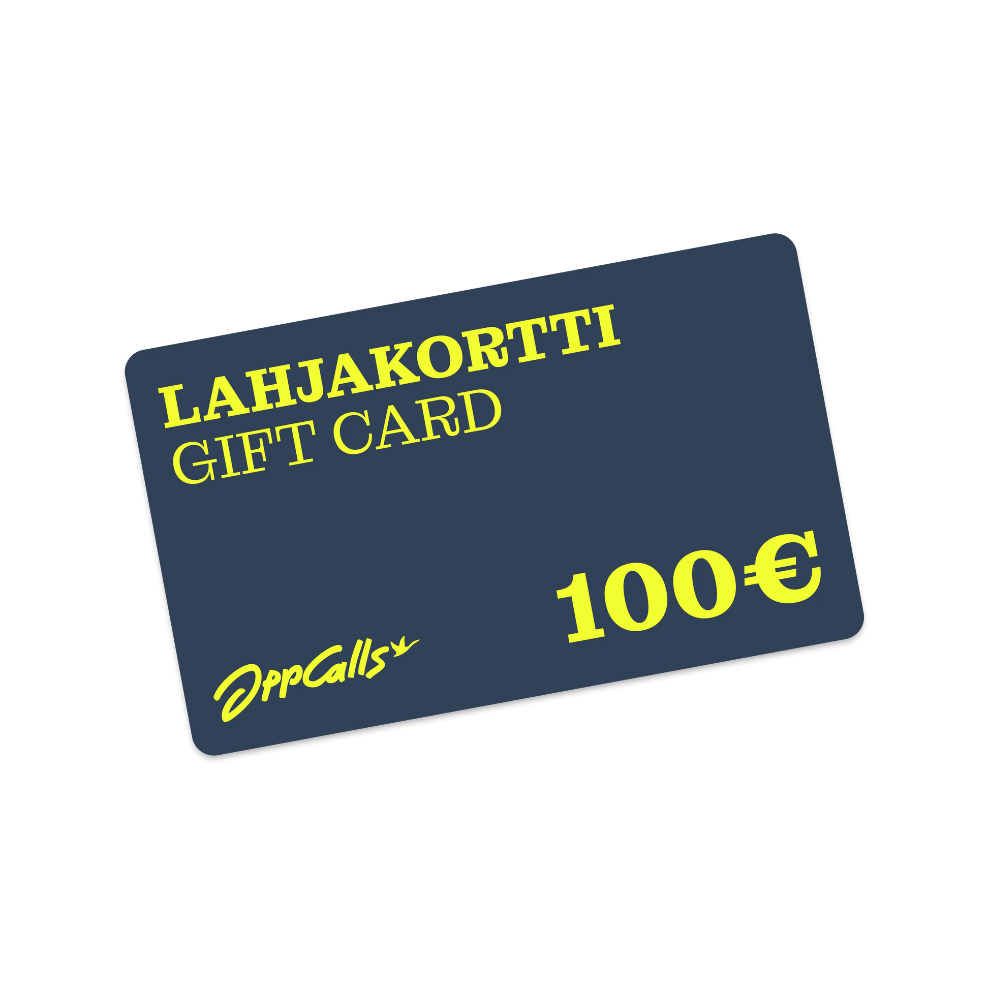 JPPCalls gift card via email