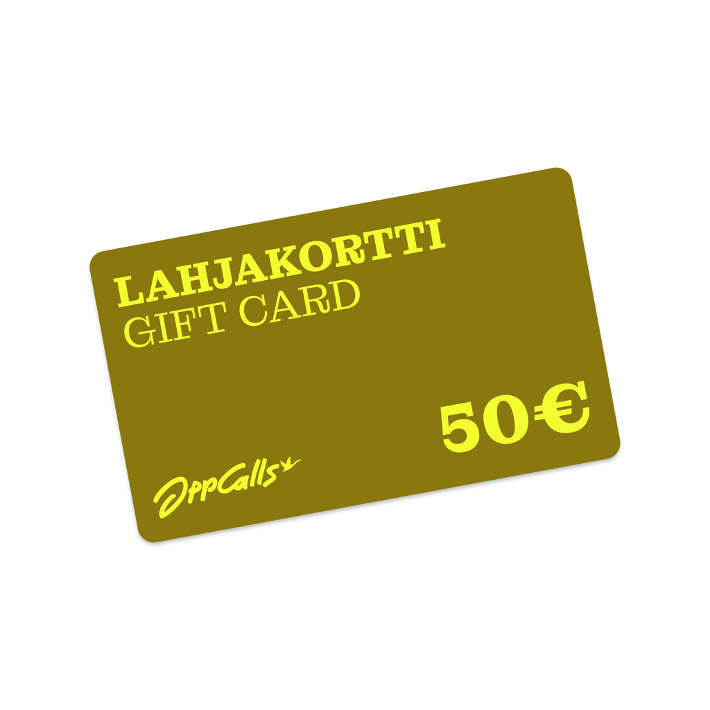JPPCalls gift card via email