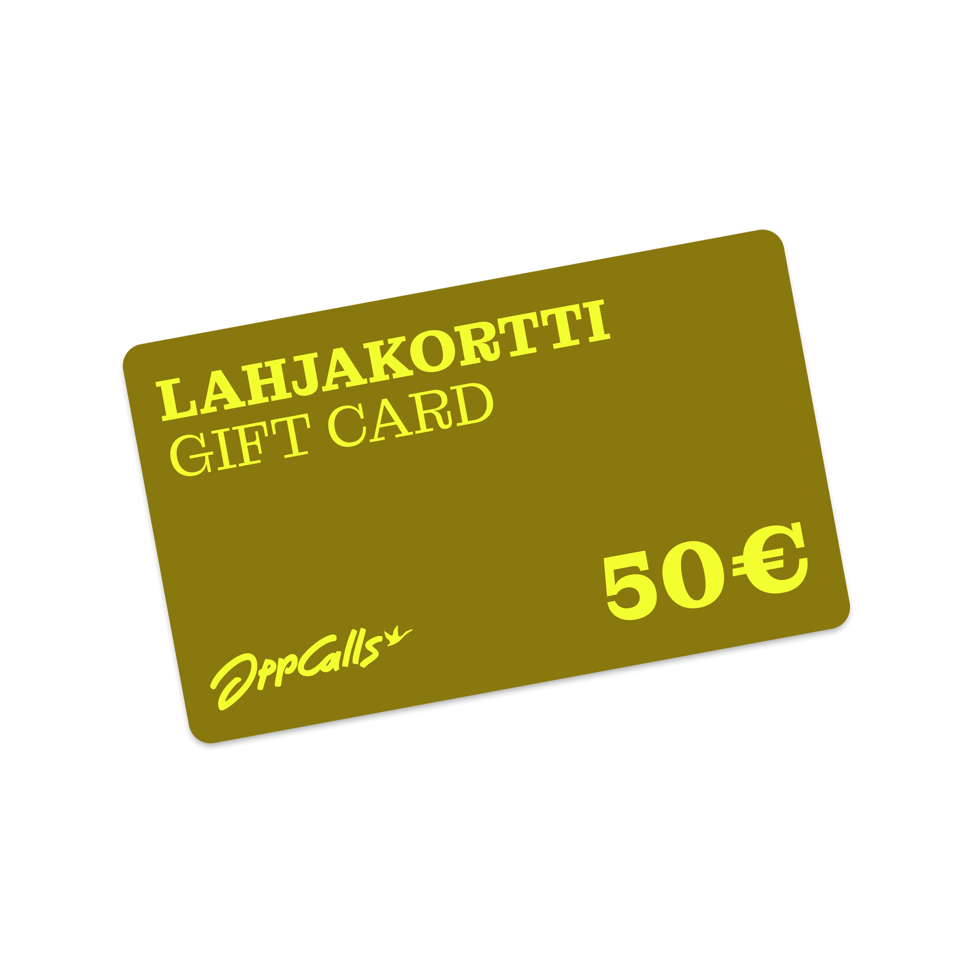 JPPCalls gift card via email
